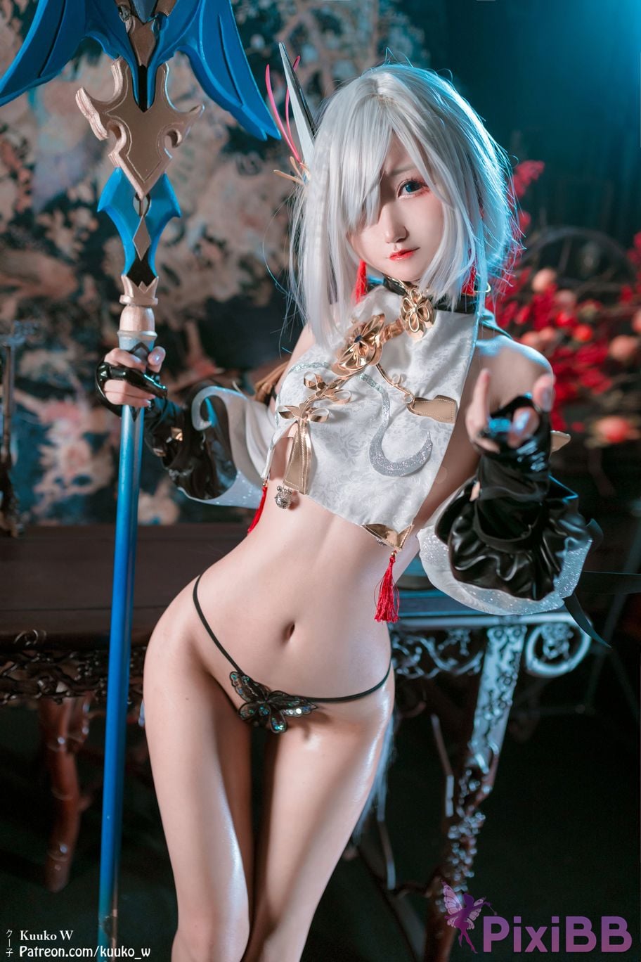 Coser KuukoW No.054 Shenhe PixiBB.COM 002