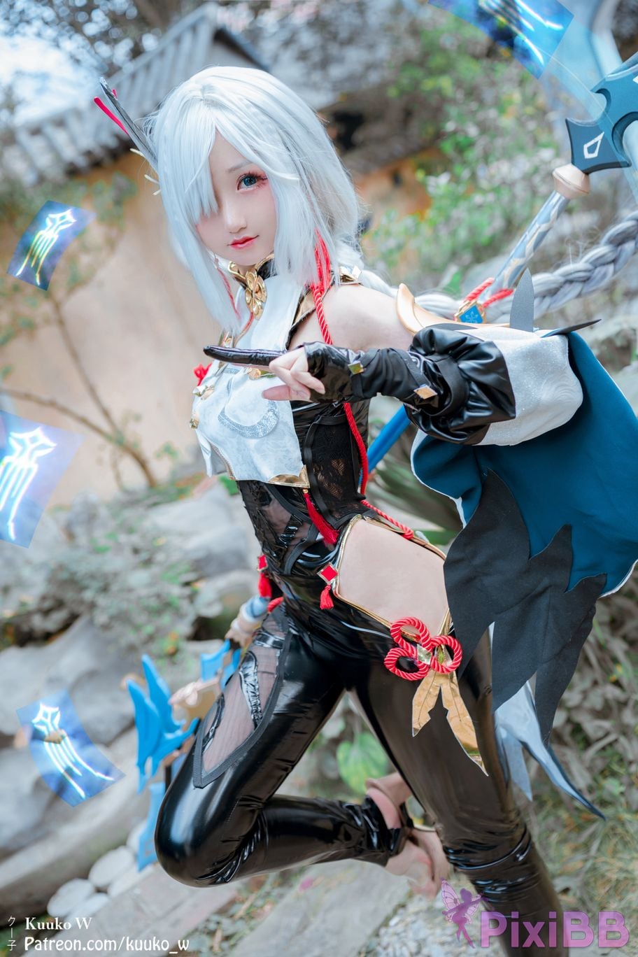 Coser KuukoW No.054 Shenhe PixiBB.COM 023