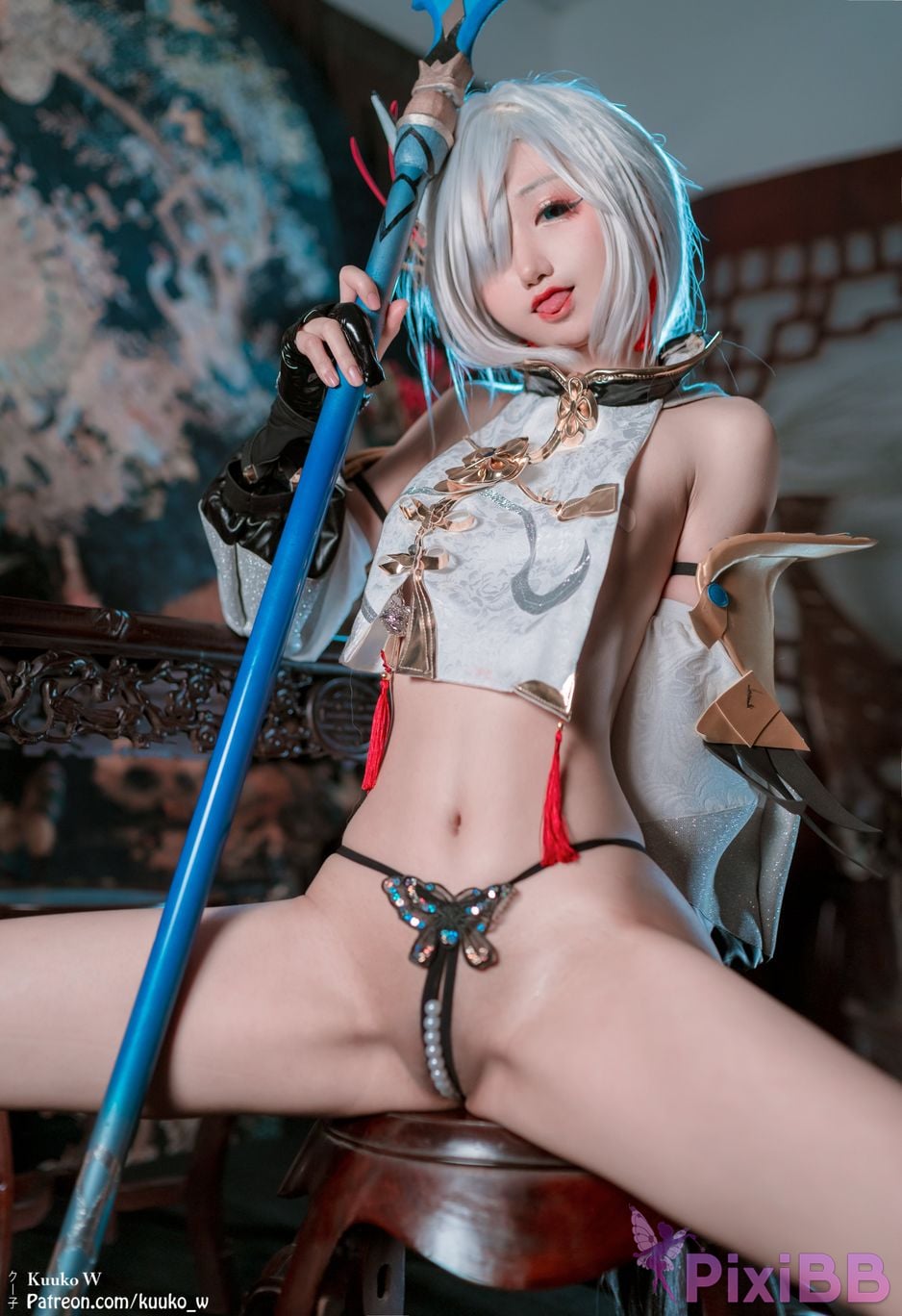 Coser KuukoW No.054 Shenhe PixiBB.COM 026