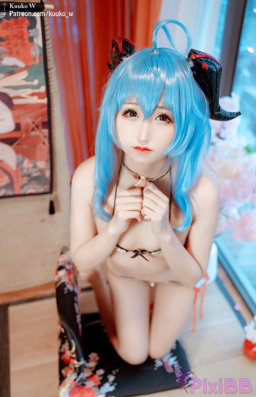 Coser KuukoW No.040 Ganyu PixiBB.COM 003