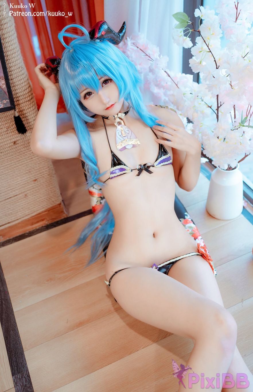 Coser KuukoW No.040 Ganyu PixiBB.COM 014