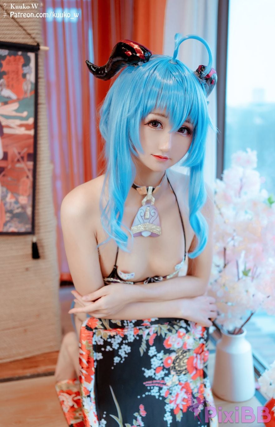 Coser KuukoW No.040 Ganyu PixiBB.COM 024