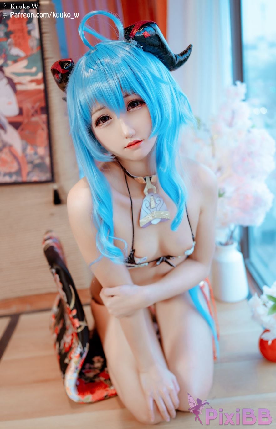 Coser KuukoW No.040 Ganyu PixiBB.COM 025