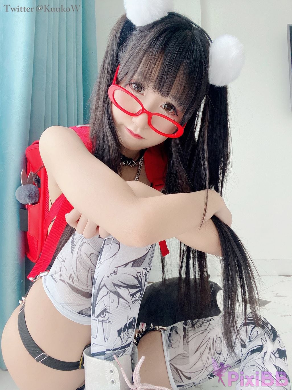 Coser KuukoW No.033 Megane Chan PixiBB.COM 004