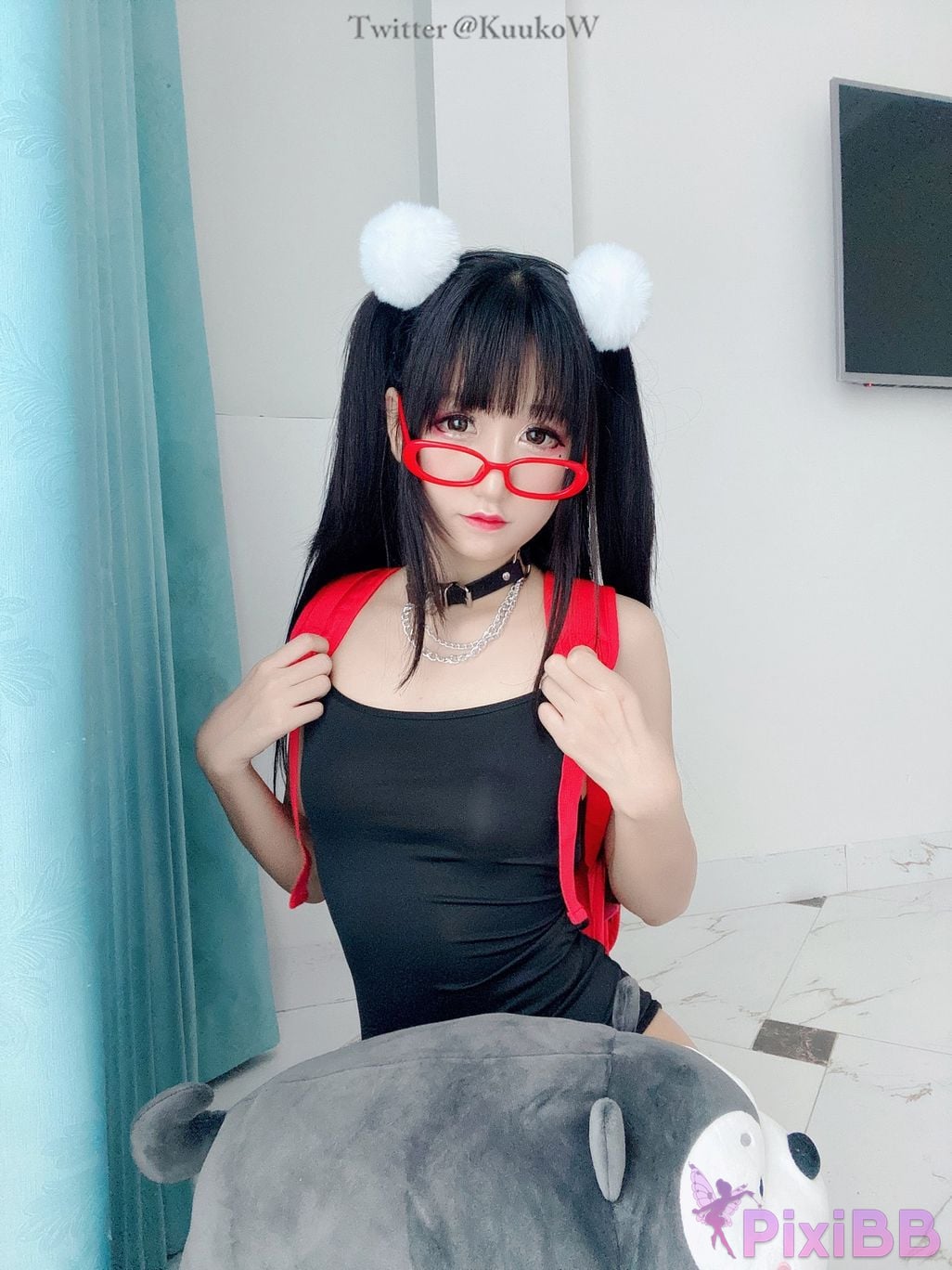 Coser KuukoW No.033 Megane Chan PixiBB.COM 011