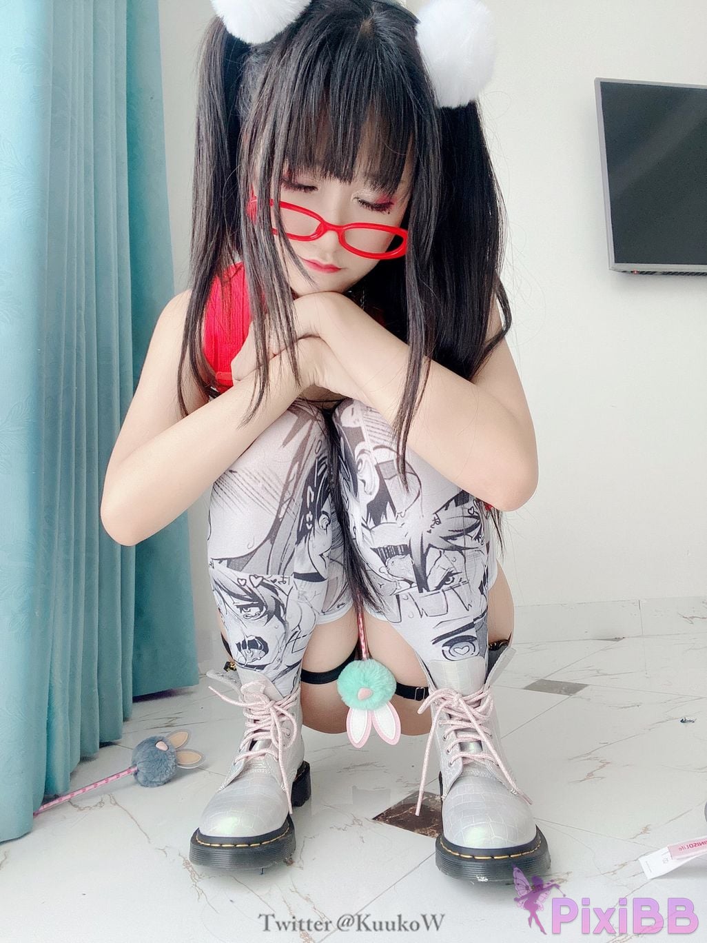 Coser KuukoW No.033 Megane Chan PixiBB.COM 020