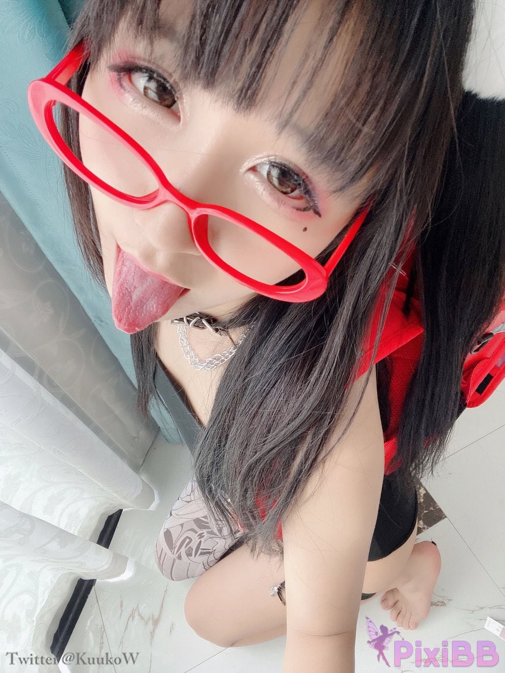Coser KuukoW No.033 Megane Chan PixiBB.COM 029