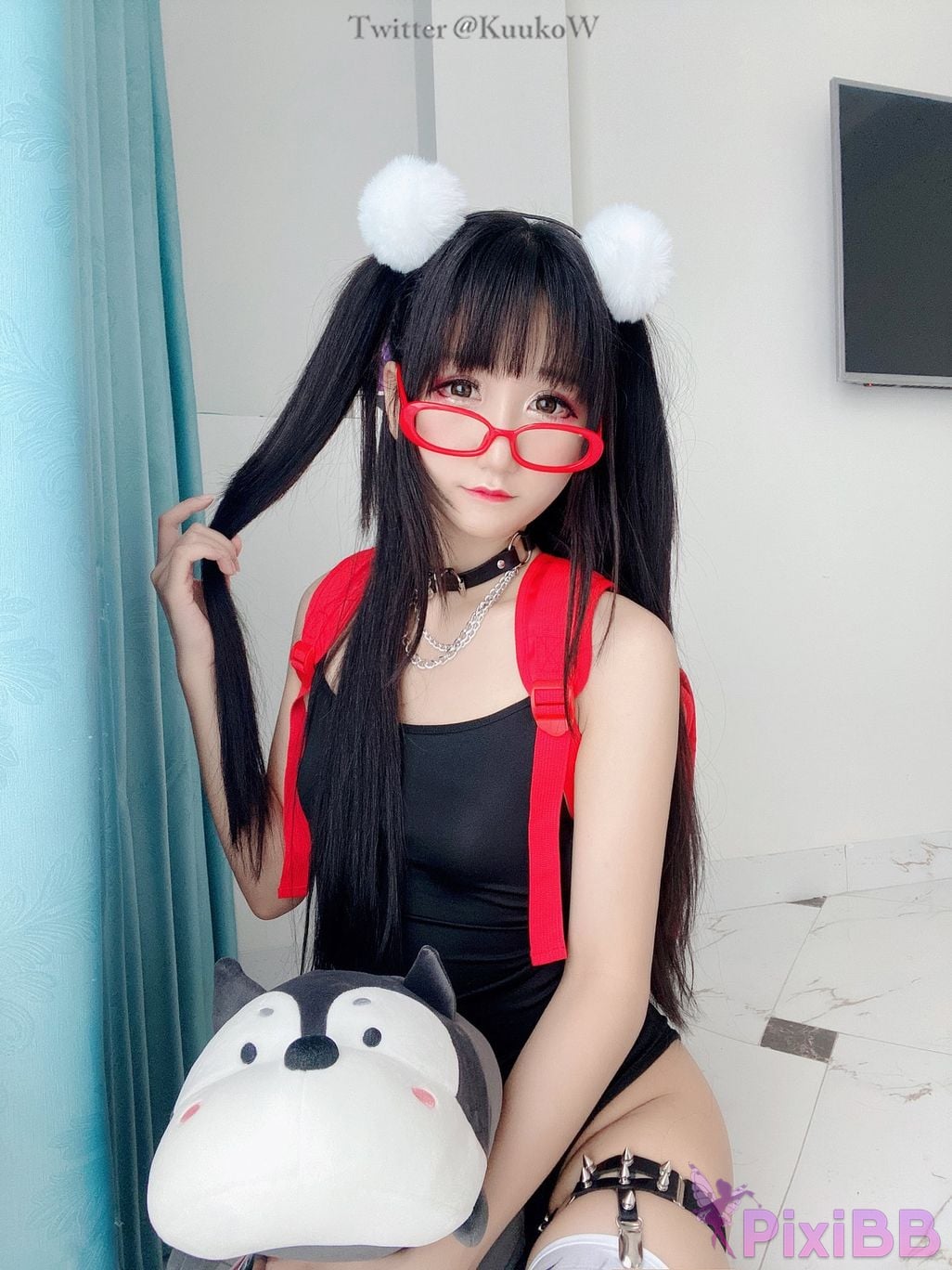 Coser KuukoW No.033 Megane Chan PixiBB.COM 033