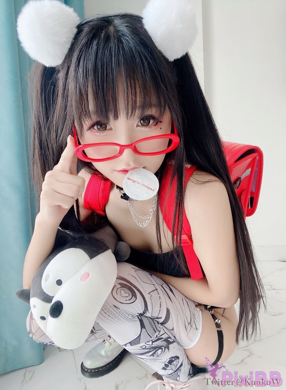 Coser KuukoW No.033 Megane Chan PixiBB.COM 034
