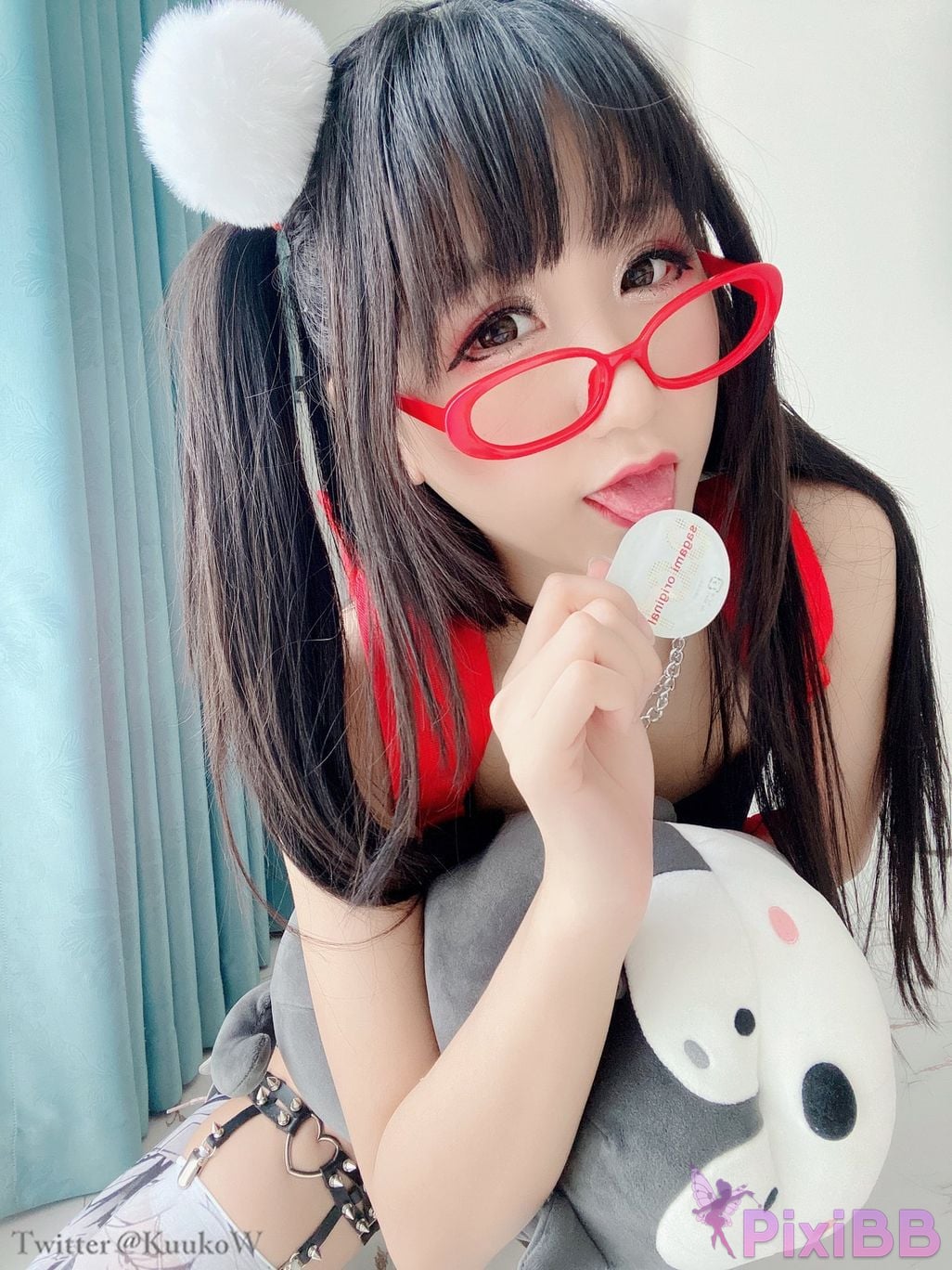 Coser KuukoW No.033 Megane Chan PixiBB.COM 035