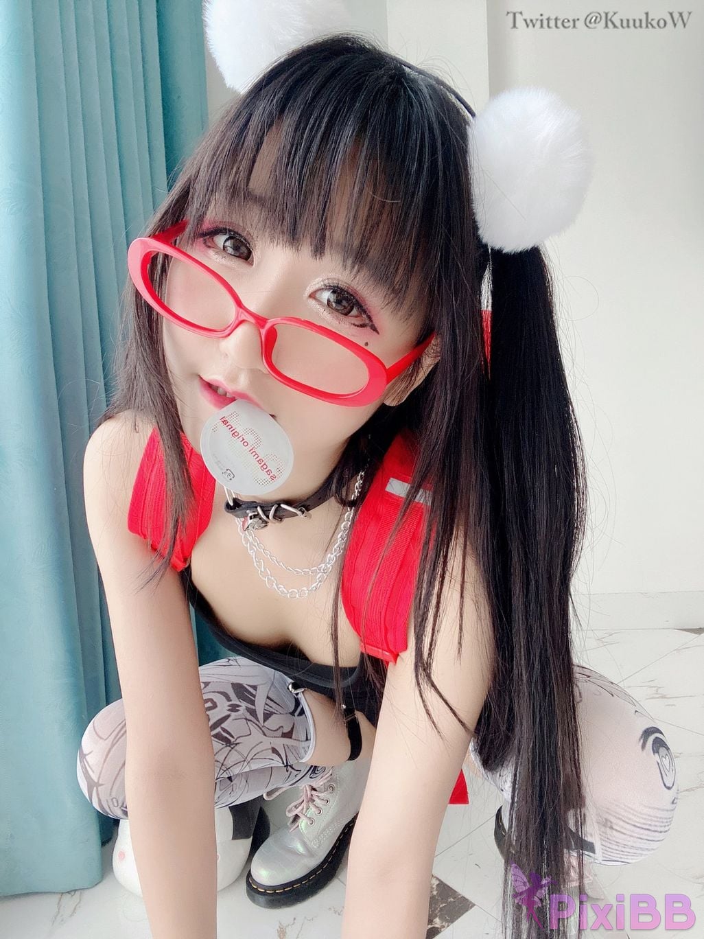 Coser KuukoW No.033 Megane Chan PixiBB.COM 037