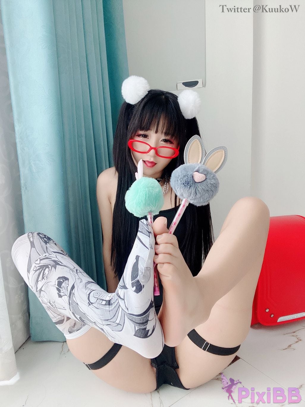 Coser KuukoW No.033 Megane Chan PixiBB.COM 043