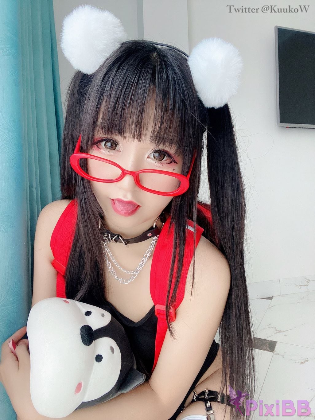 Coser KuukoW No.033 Megane Chan PixiBB.COM 044