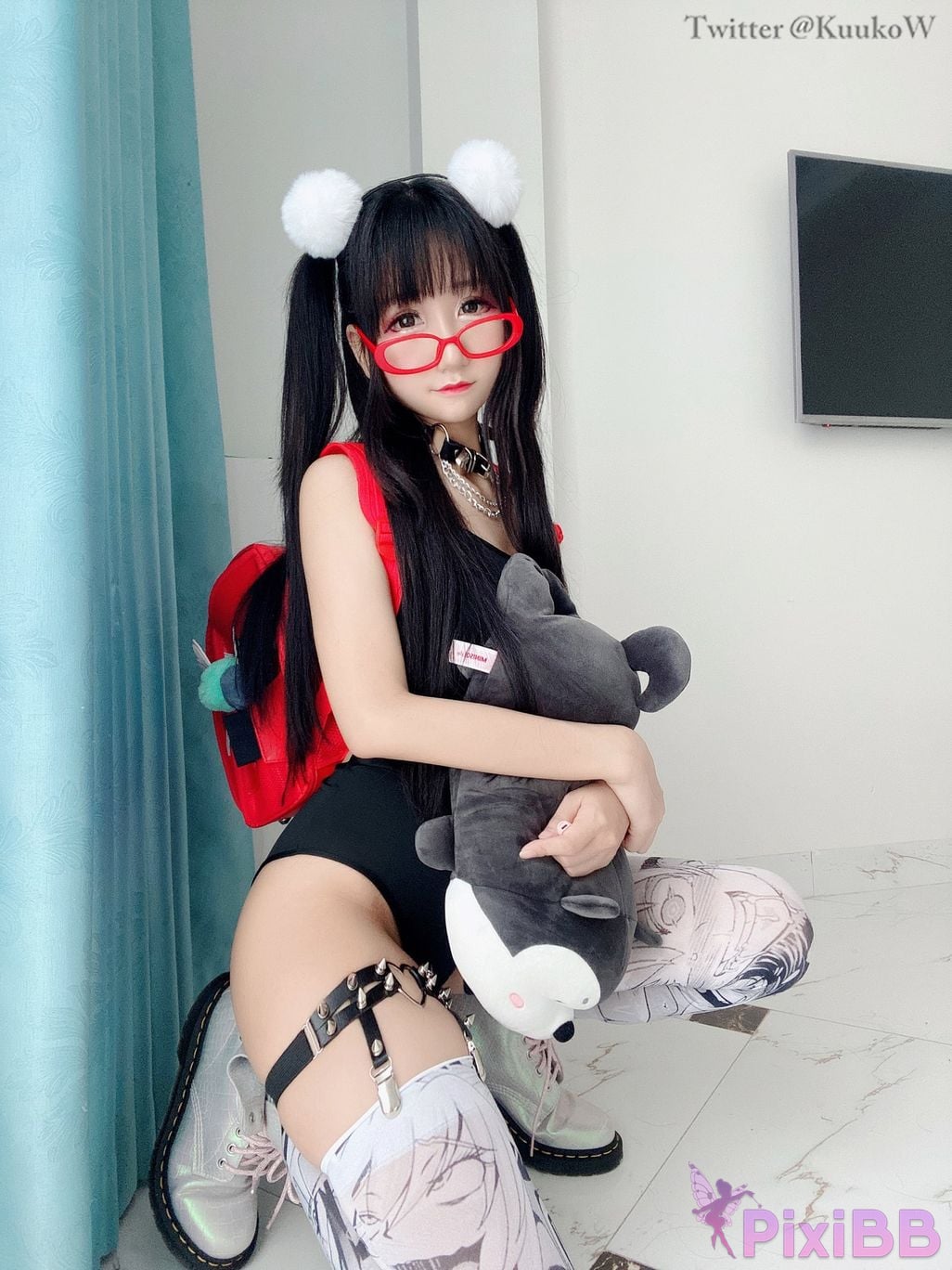 Coser KuukoW No.033 Megane Chan PixiBB.COM 048