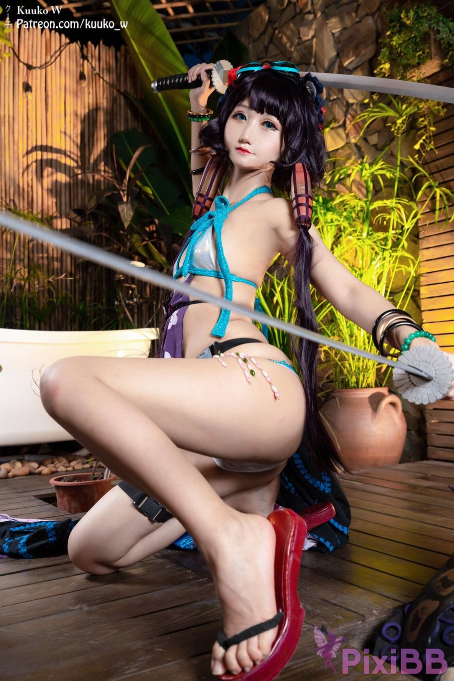 Coser KuukoW No.016 Houkusai Saber PixiBB.COM 012