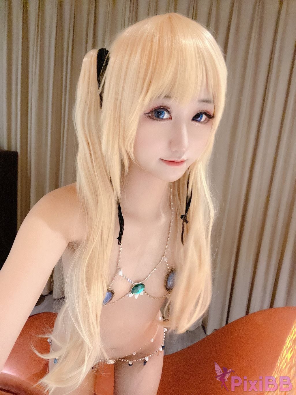 Coser KuukoW No.005 Marie Rose Fortune Bikini Selfie Set PixiBB.COM 025