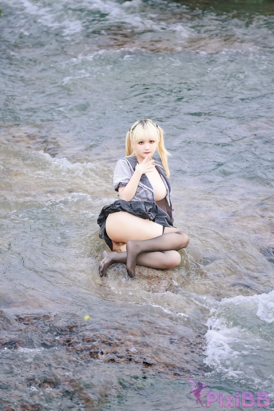 Cosplayer A Xuexue wetland JK PixiBB.COM 060