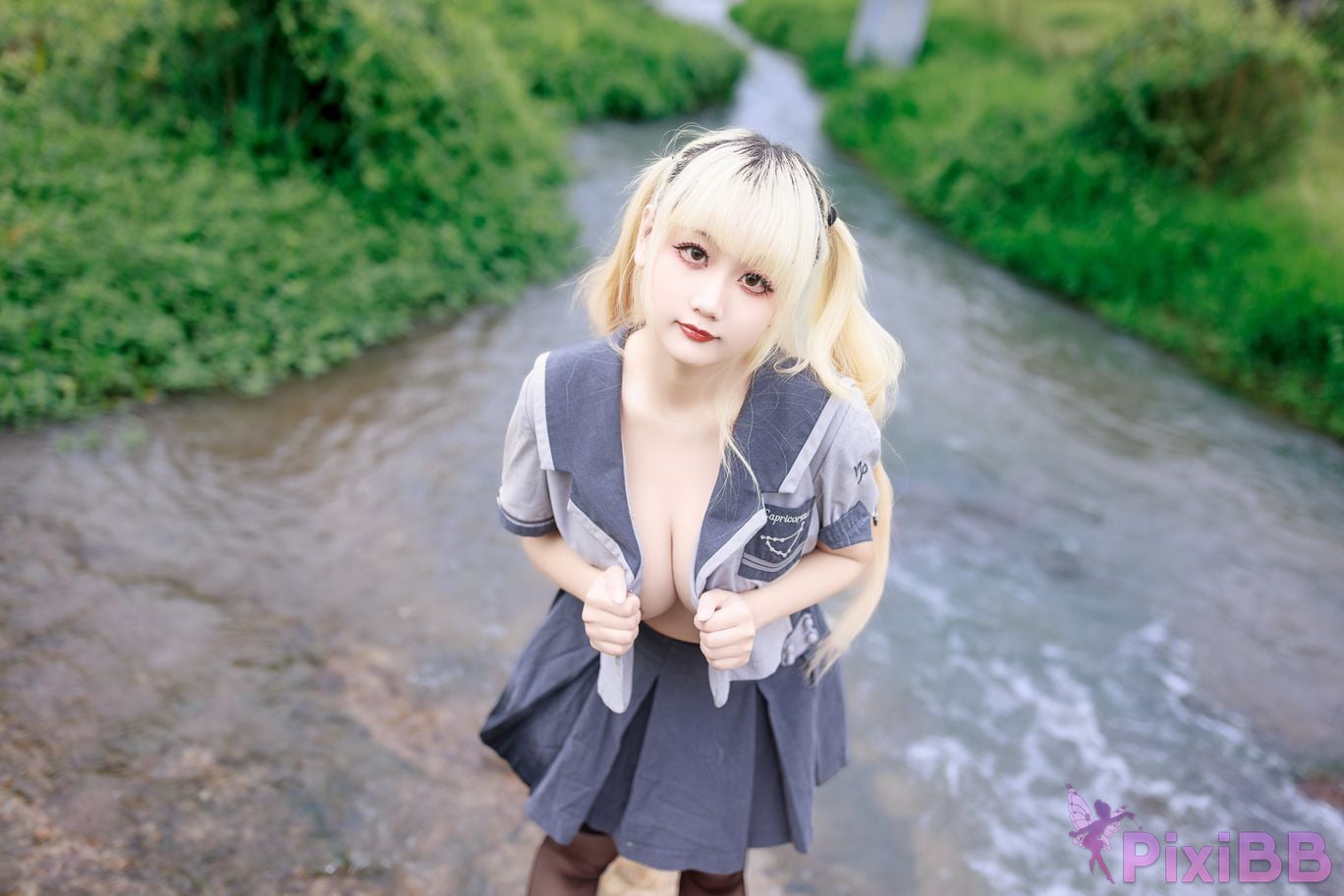 Cosplayer A Xuexue wetland JK PixiBB.COM 063