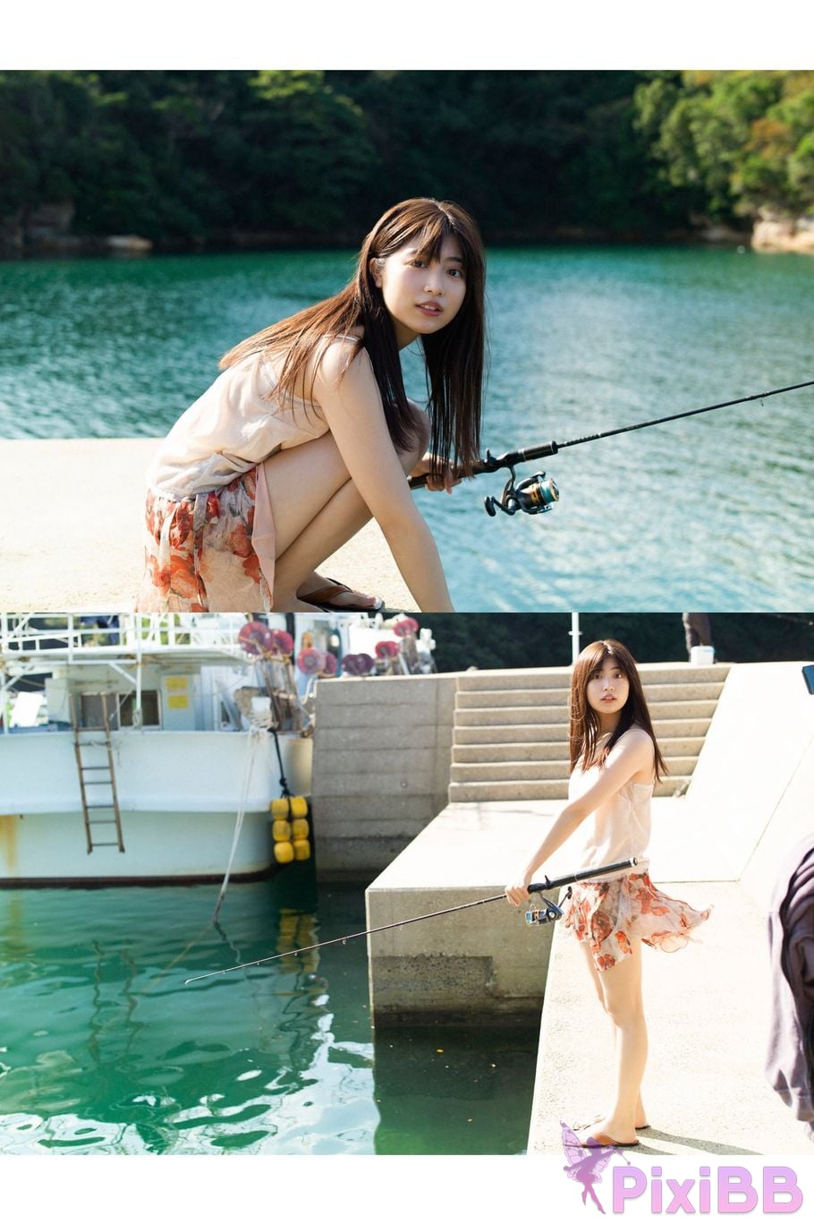 Japanese Idol Rio Yoshida Risakura photo collection blue and honey ALL Other cut SPECIAL EDITION PixiBB.COM 094