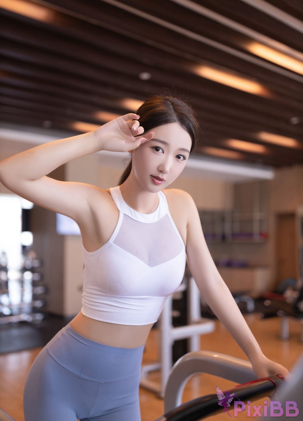 No watermark for in app purchases Tang An Qi Anqi XIUREN Model Rabbit repays a favor PixiBB.COM 014