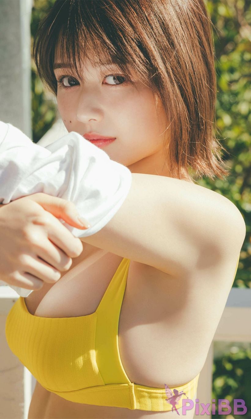 Japanese Idol Yuzuha Saeki Digital only weekly play PHOTO BOOK I want to hug you PixiBB.COM 016