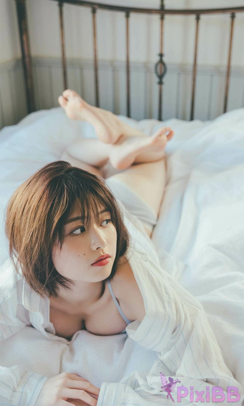 Japanese Idol Yuzuha Saeki Digital only weekly play PHOTO BOOK I want to hug you PixiBB.COM 042