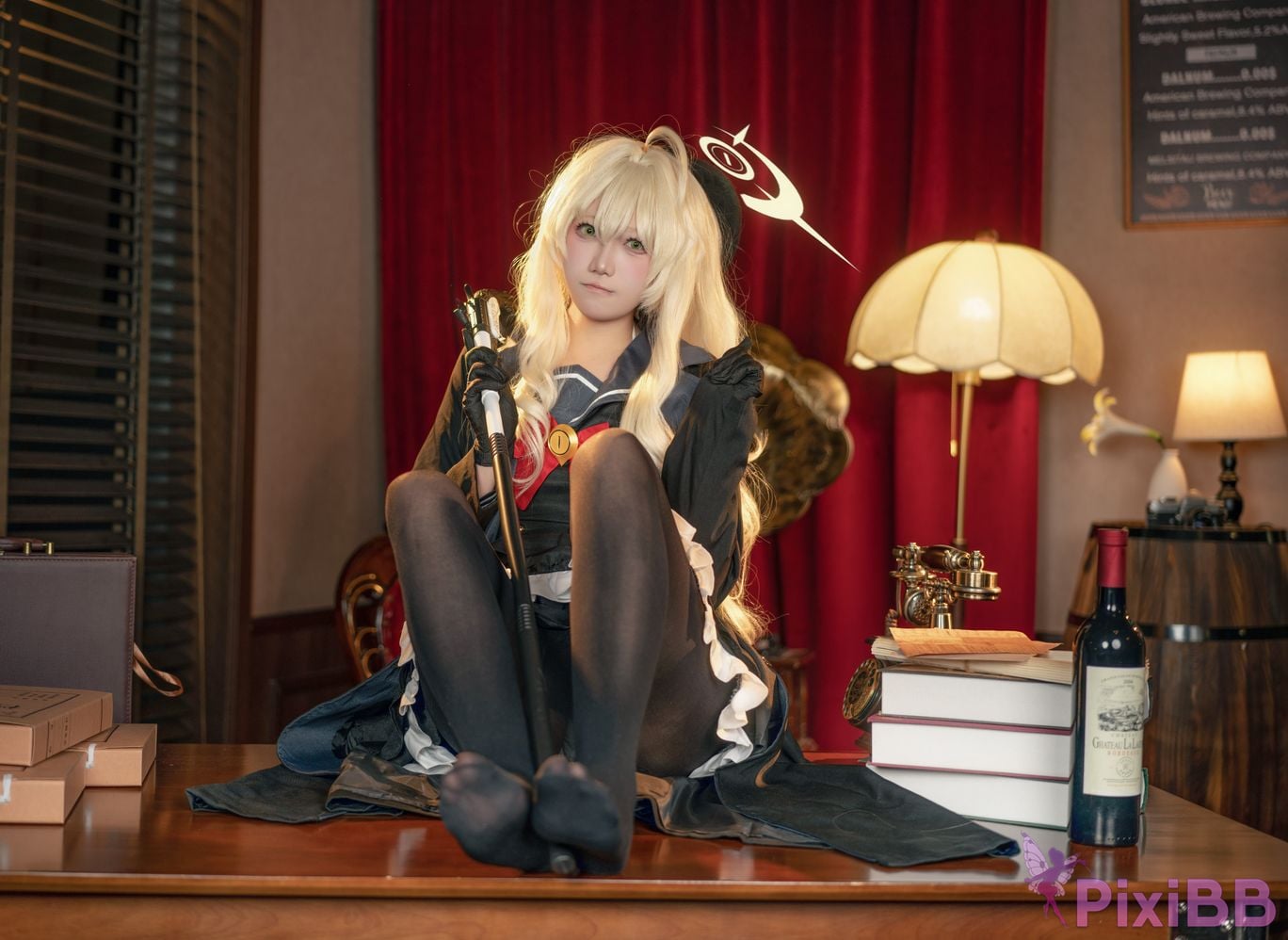 Cosplayer Falling Star Great Cleverness Professor Niyaniya PixiBB.COM 002