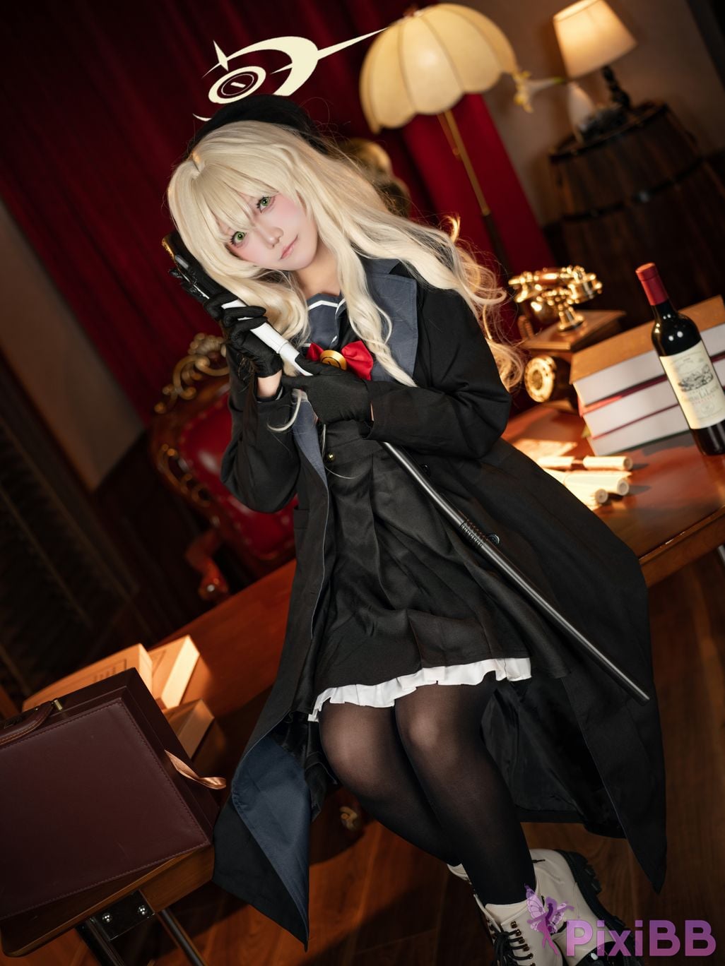 Cosplayer Falling Star Great Cleverness Professor Niyaniya PixiBB.COM 034