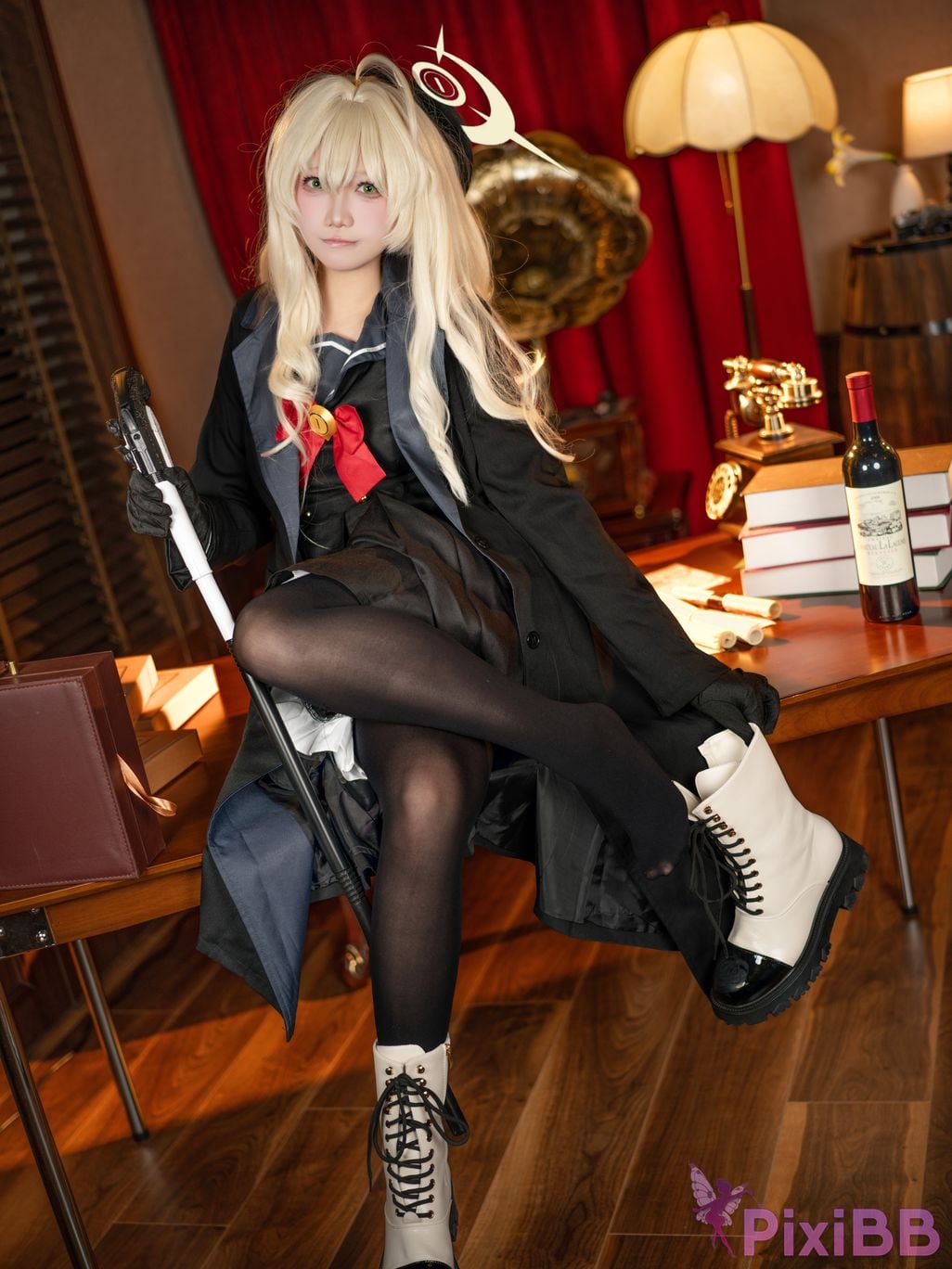 Cosplayer Falling Star Great Cleverness Professor Niyaniya PixiBB.COM 056