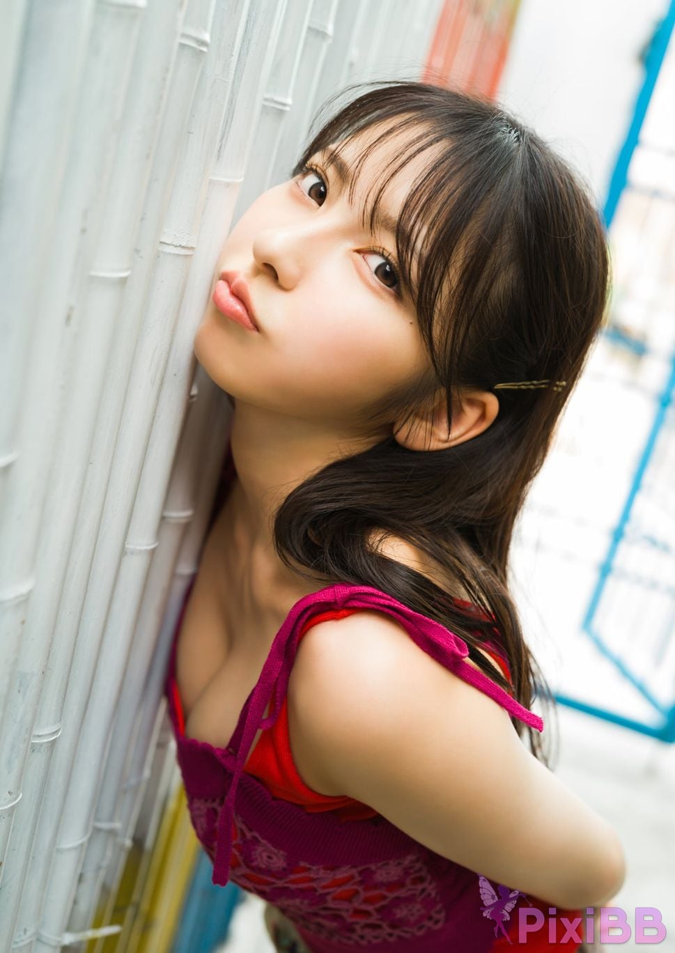 Japanese Idol TOOMI Jumi Digital only YJ PHOTO BOOK Continued Pomi Anywhere train Vietnam edition PixiBB.COM 002