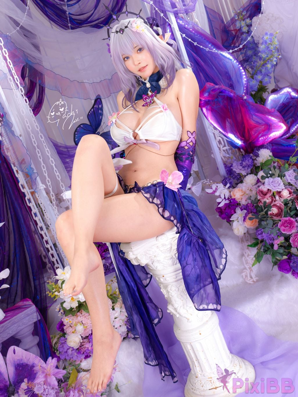 Cosplayer Machi Maggie Castorice Swimsuit PixiBB.COM 057