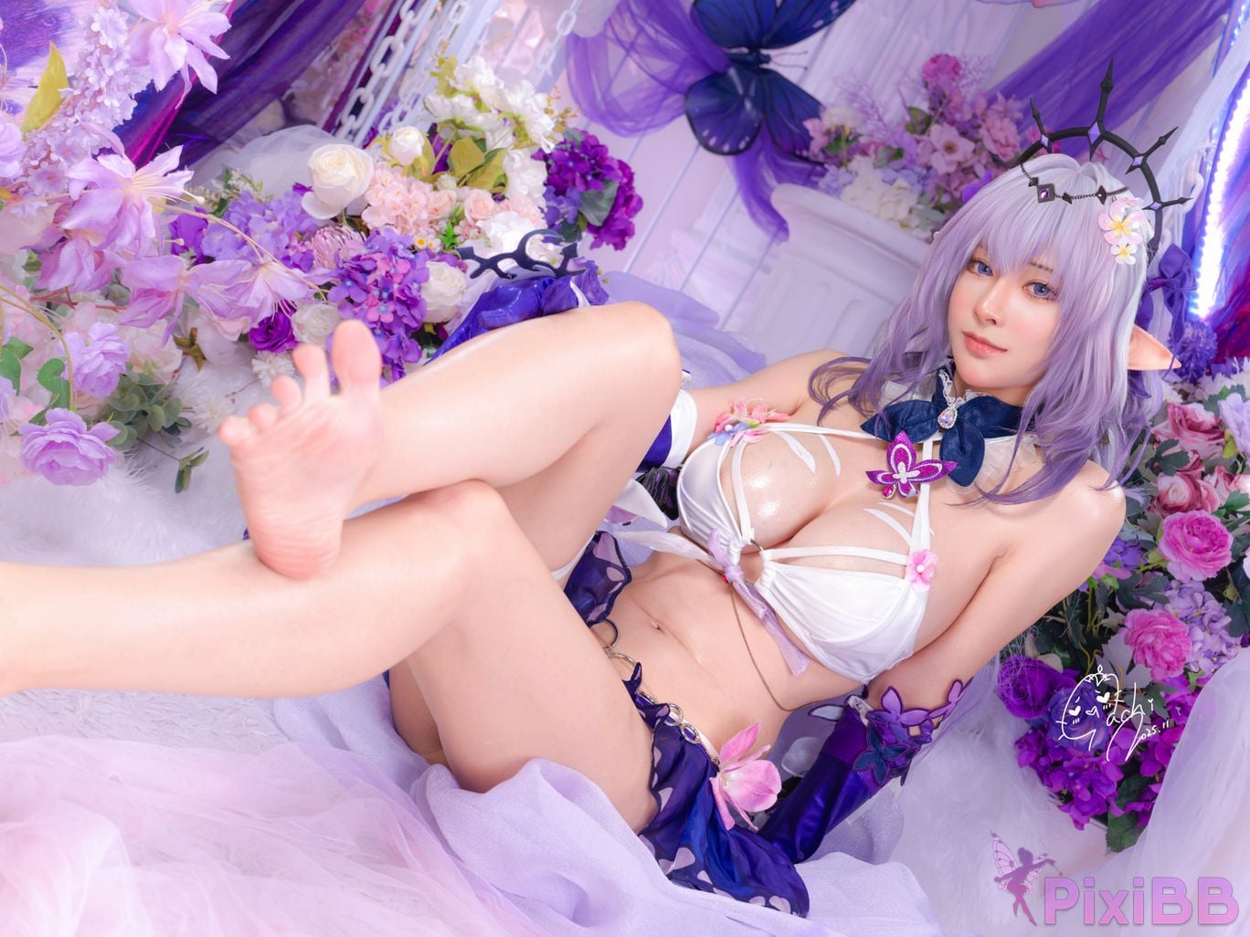 Cosplayer Machi Maggie Castorice Swimsuit PixiBB.COM 125