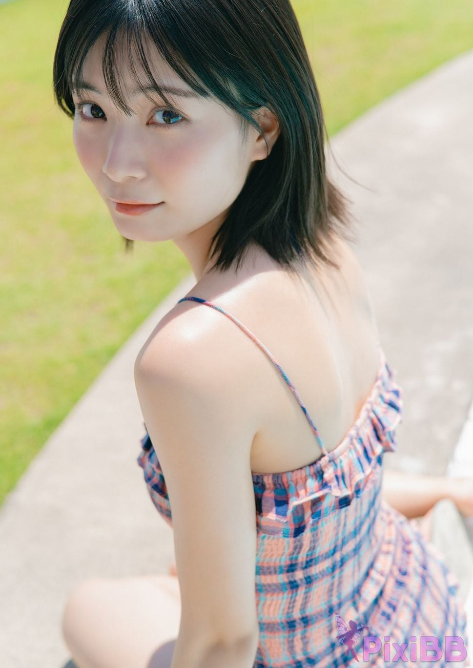 Japanese Idol Rio Hidaka Digital only YJ PHOTO BOOK Vengeance collection I dont need a curve ball PixiBB.COM 004