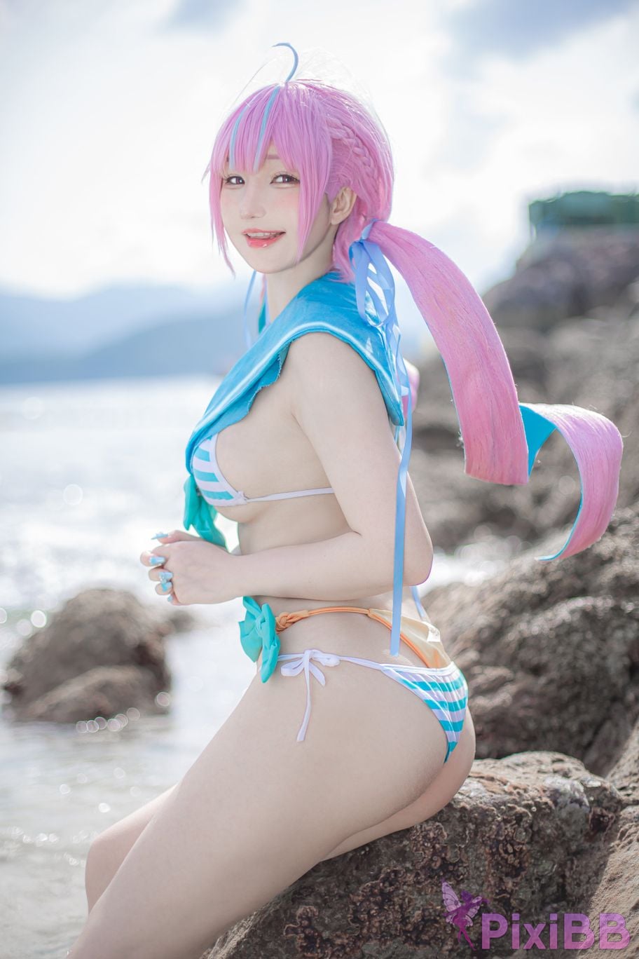 Coser Takanashi Hanari Aqua PixiBB.COM 002