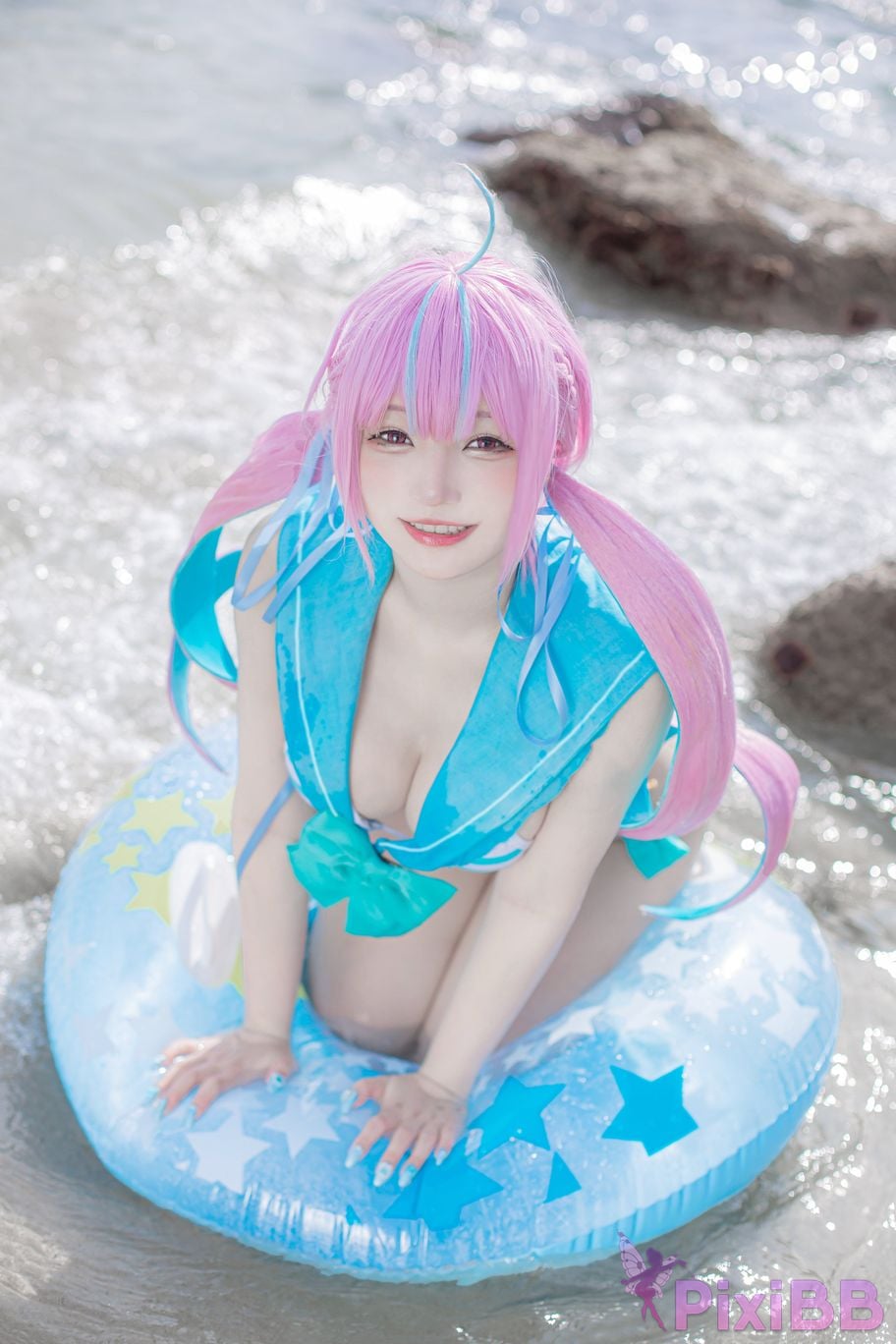 Coser Takanashi Hanari Aqua PixiBB.COM 005