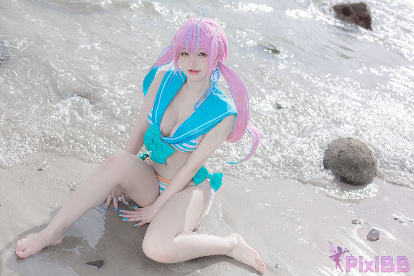 Coser Takanashi Hanari Aqua PixiBB.COM 011