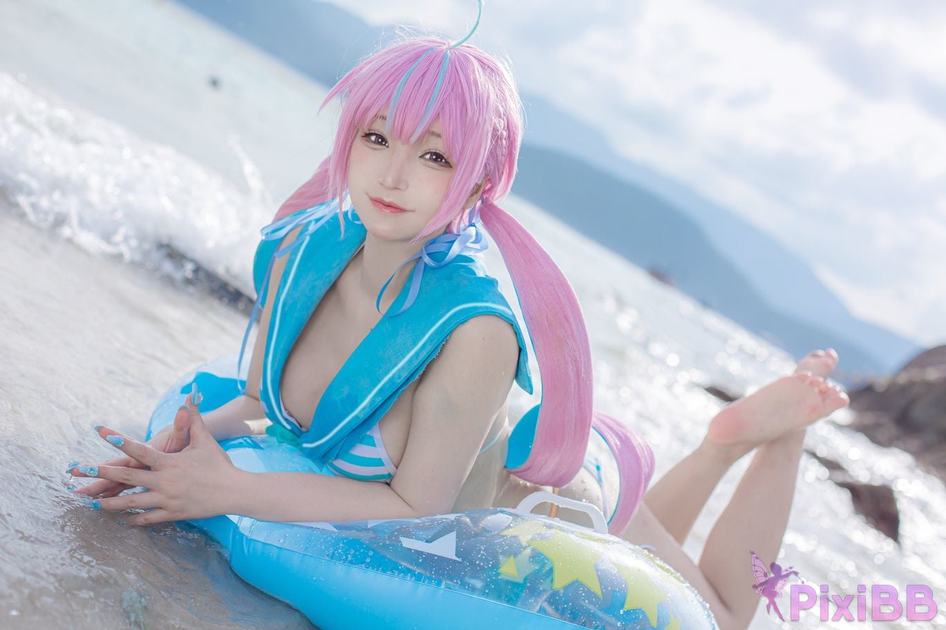 Coser Takanashi Hanari Aqua PixiBB.COM 013