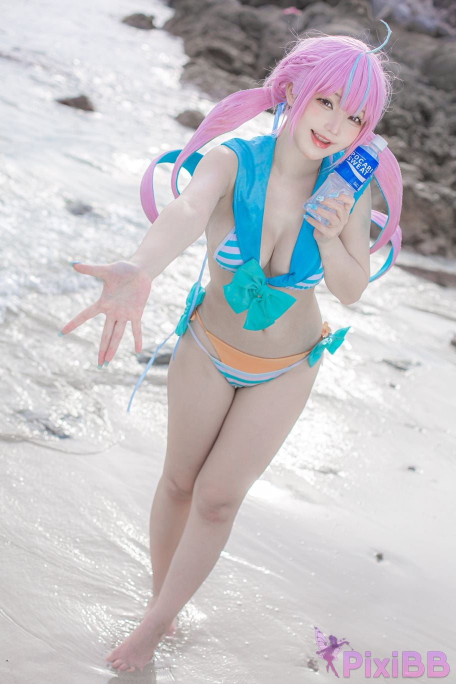 Coser Takanashi Hanari Aqua PixiBB.COM 014