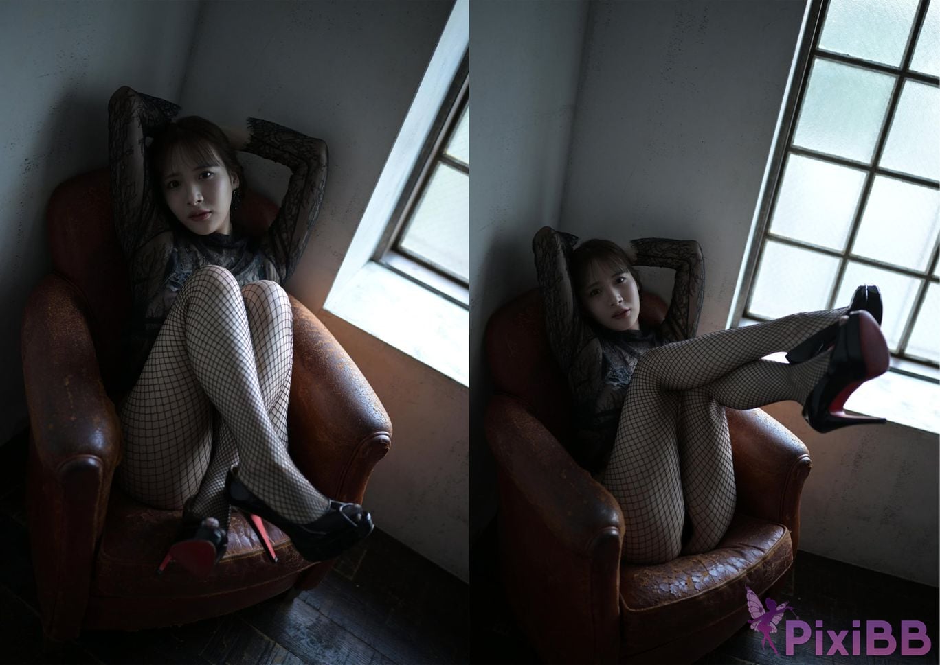 Japanese Idol Himeka Iori Weekly modern digital photo collection PN A perfect score bus is 100 centimeters. PixiBB.COM 016