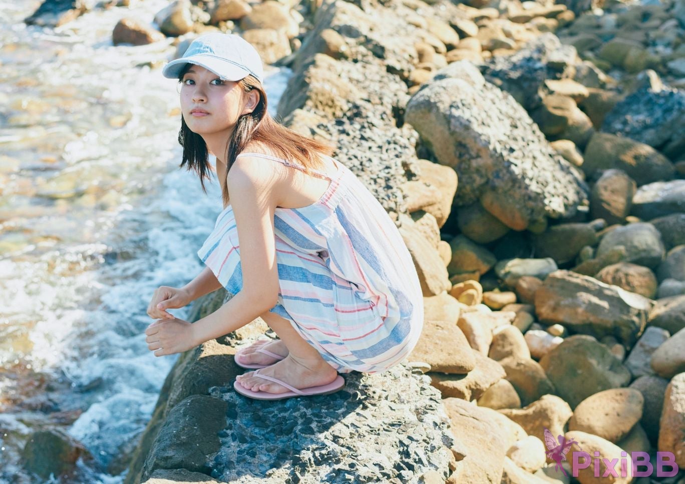 Japanese Idol Rina Saito 1st photo collection color PixiBB.COM 140