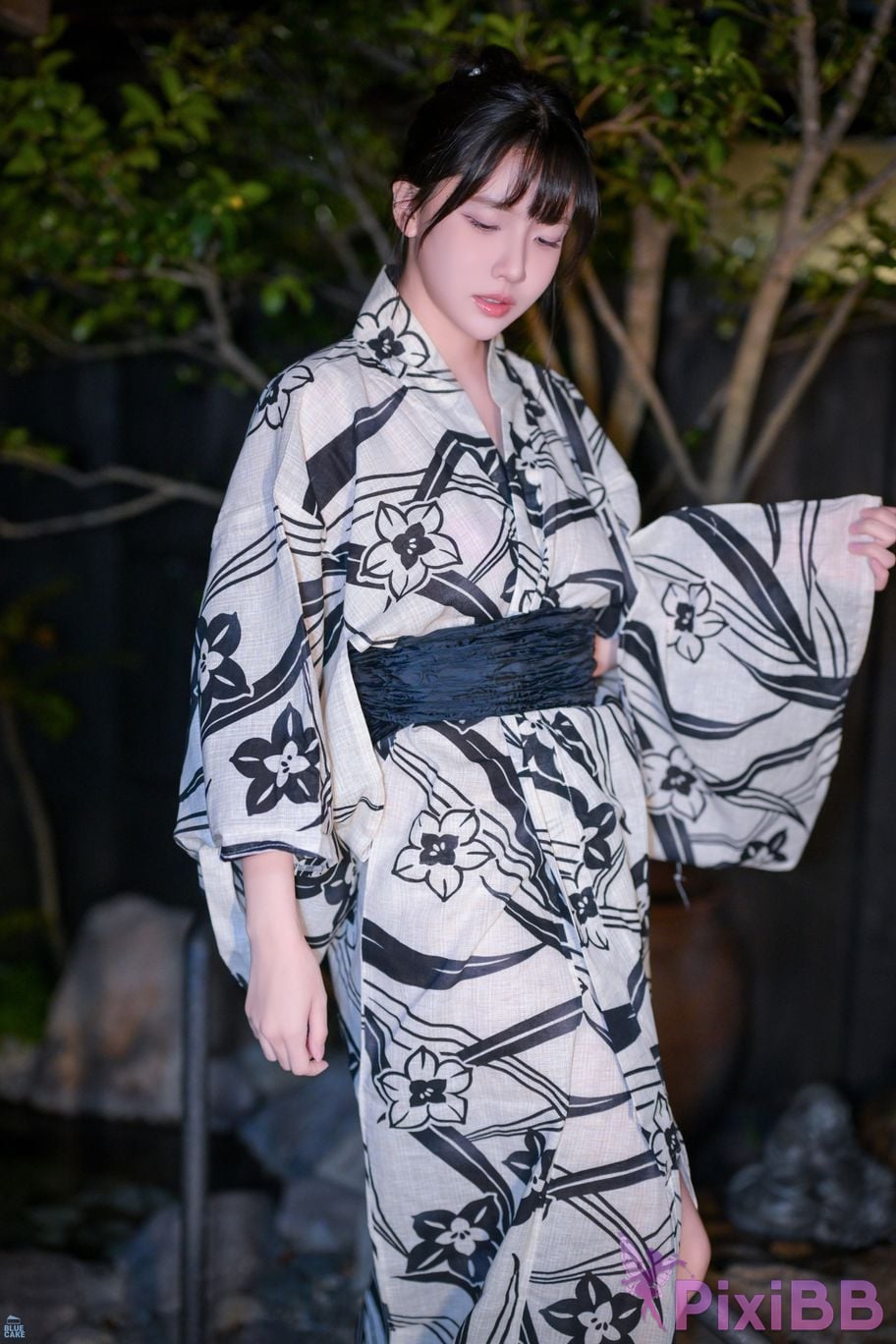 BLUECAKE Lee Ahrin KIMONO PixiBB.COM 001
