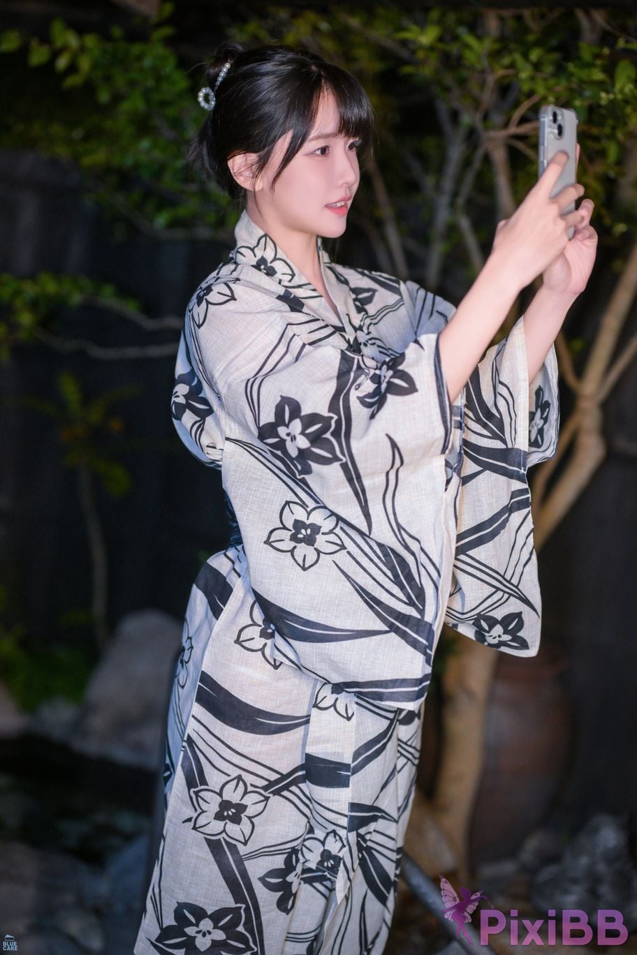 BLUECAKE Lee Ahrin KIMONO PixiBB.COM 002