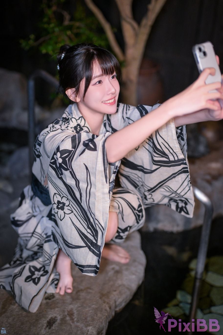 BLUECAKE Lee Ahrin KIMONO PixiBB.COM 005