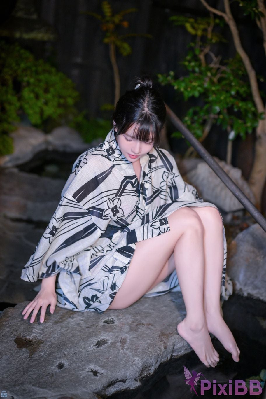 BLUECAKE Lee Ahrin KIMONO PixiBB.COM 007