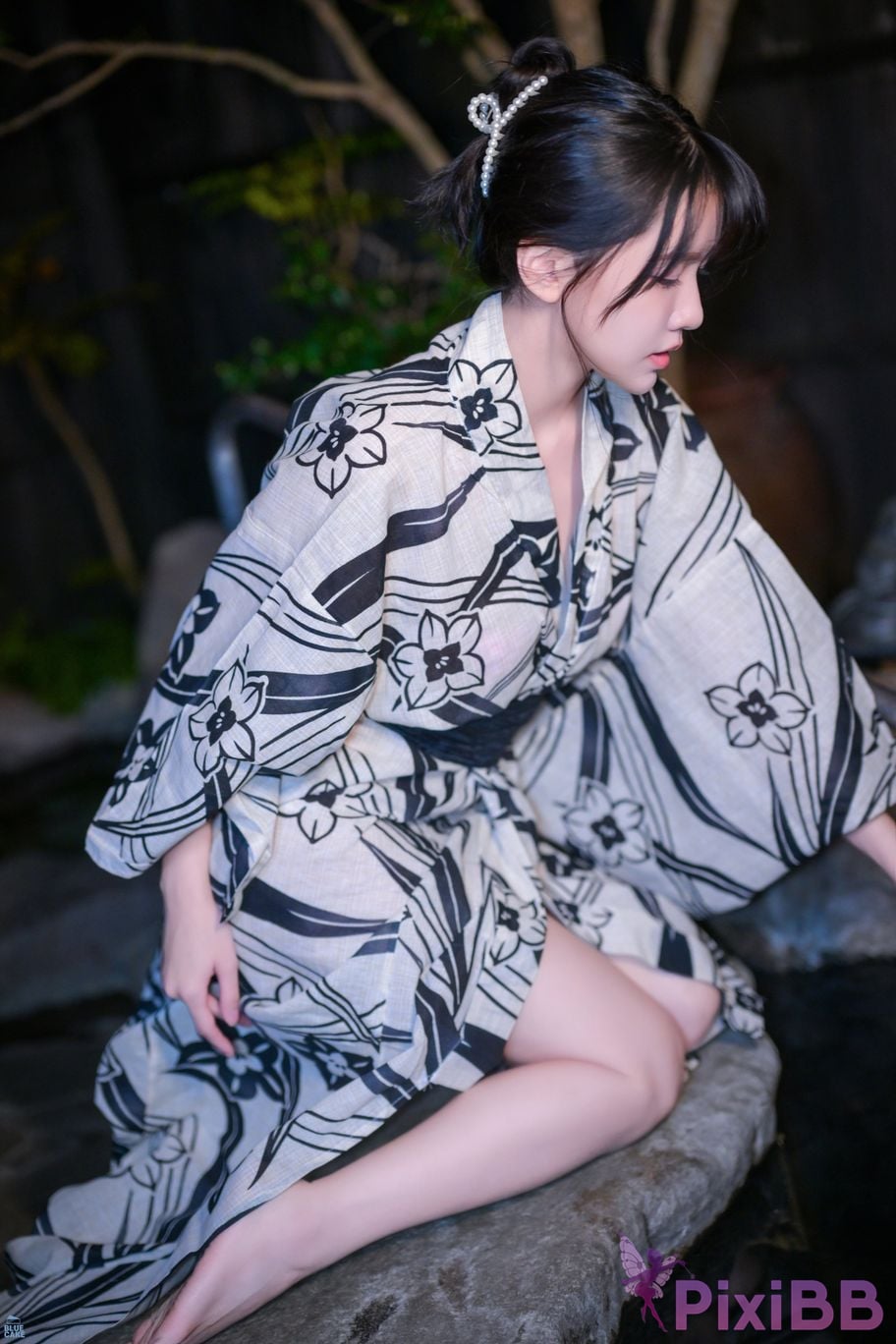 BLUECAKE Lee Ahrin KIMONO PixiBB.COM 008