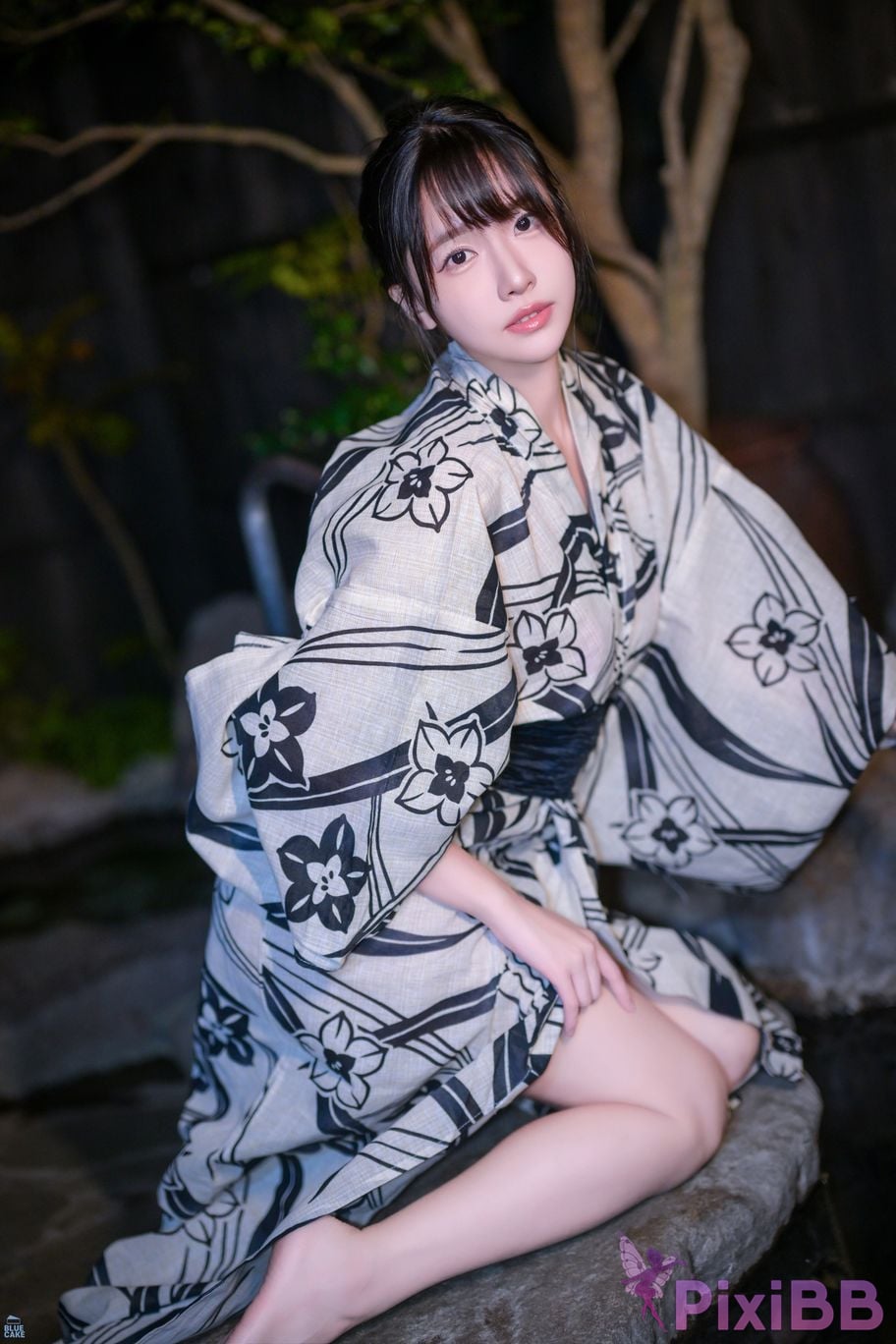 BLUECAKE Lee Ahrin KIMONO PixiBB.COM 009
