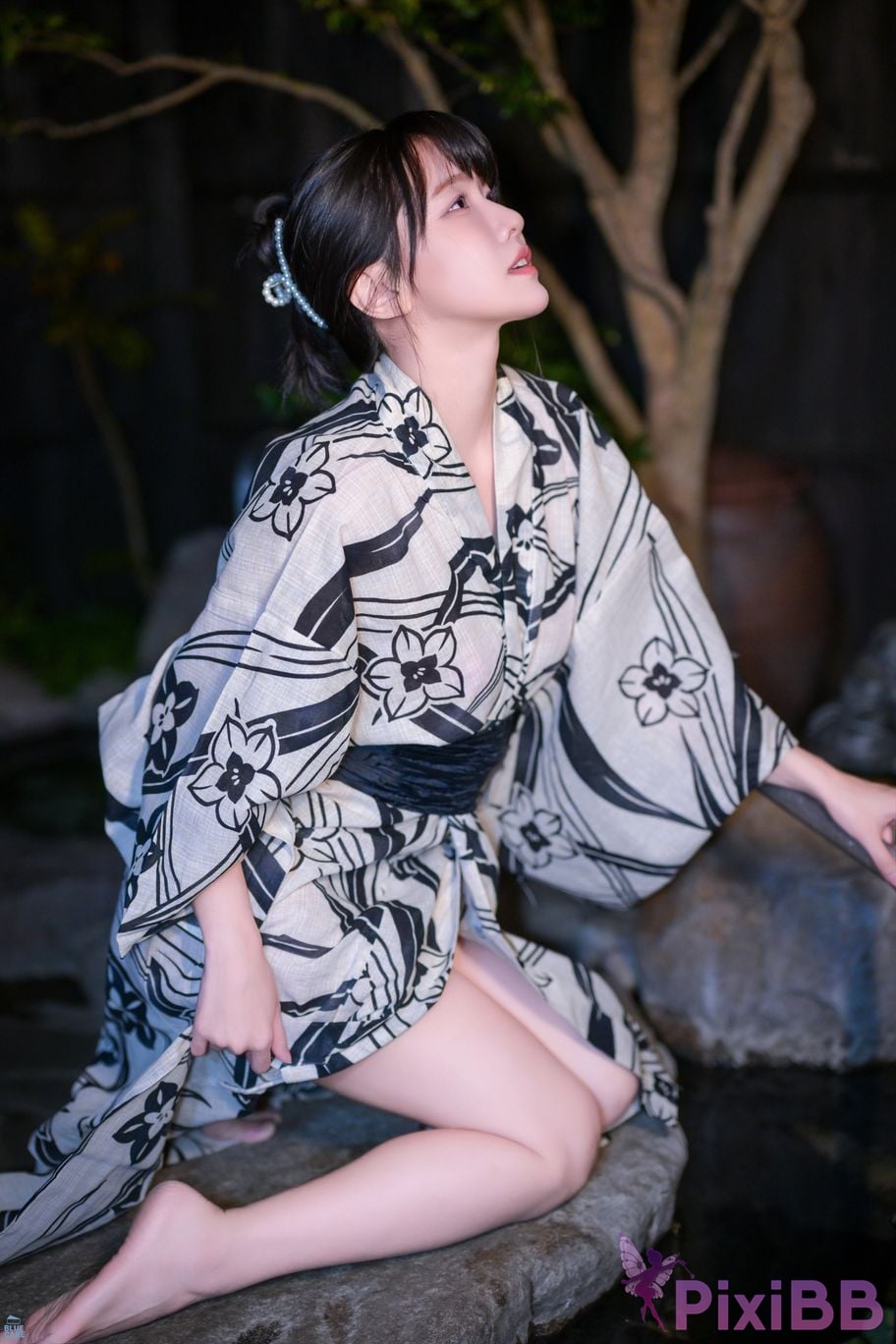 BLUECAKE Lee Ahrin KIMONO PixiBB.COM 010
