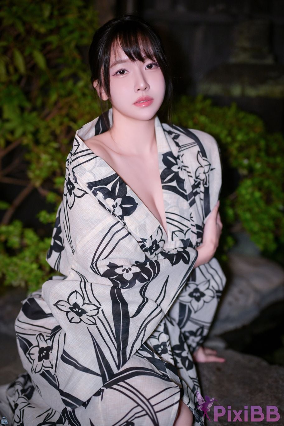 BLUECAKE Lee Ahrin KIMONO PixiBB.COM 016