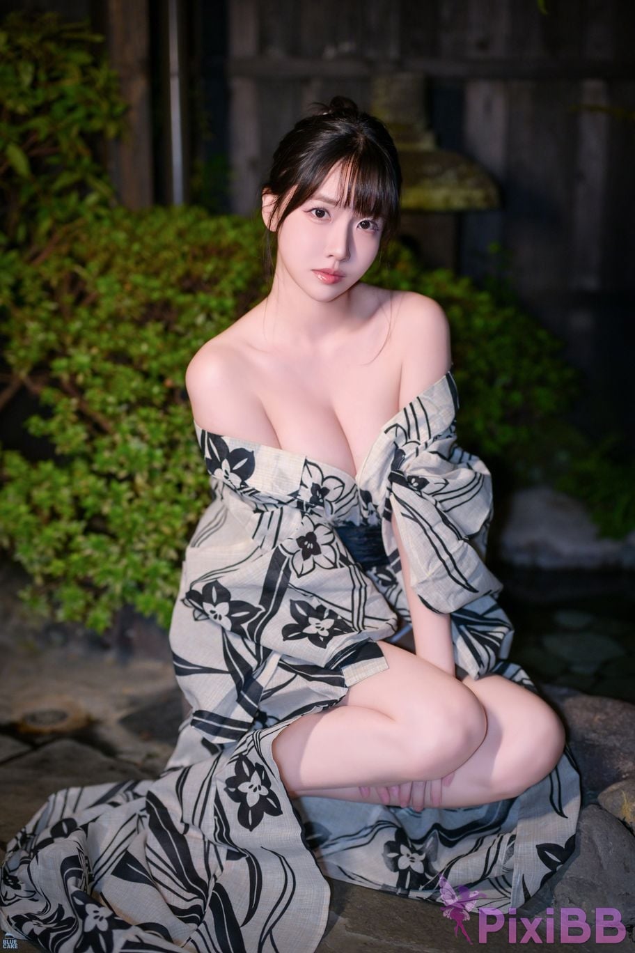 BLUECAKE Lee Ahrin KIMONO PixiBB.COM 024