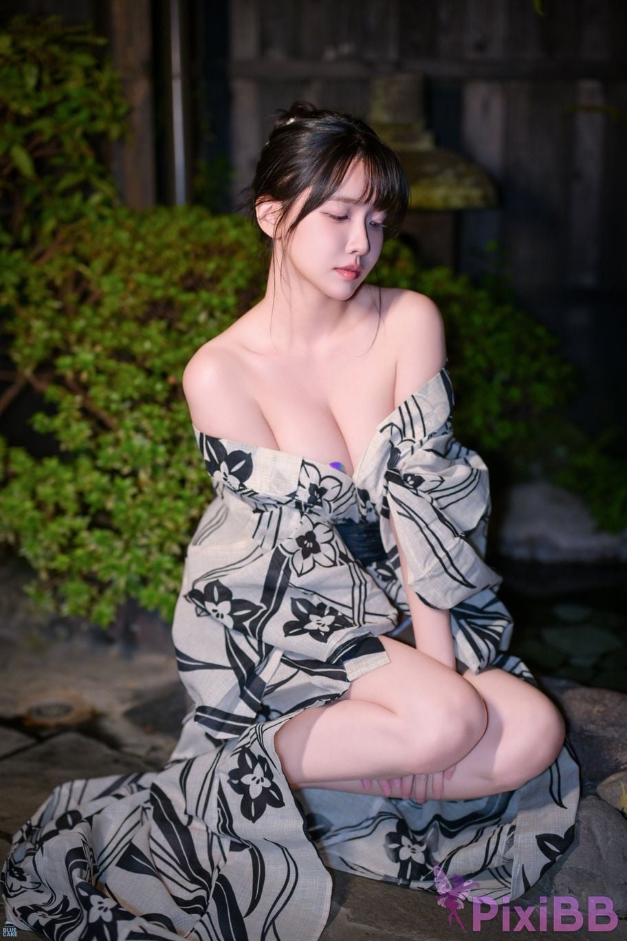 BLUECAKE Lee Ahrin KIMONO PixiBB.COM 025